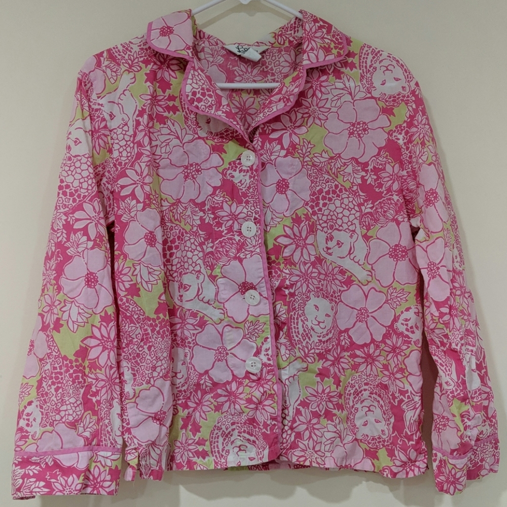 Like New Lilly Pulitzer Pajama Top